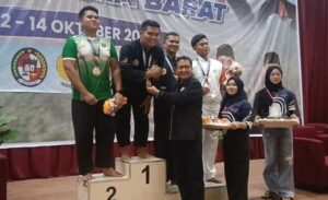 Raihan tersebut mengantarkan IPSI Kota Padang menjadi juara umum cabang olahraga pencak silat Porprov XVI Sumbar 2026.